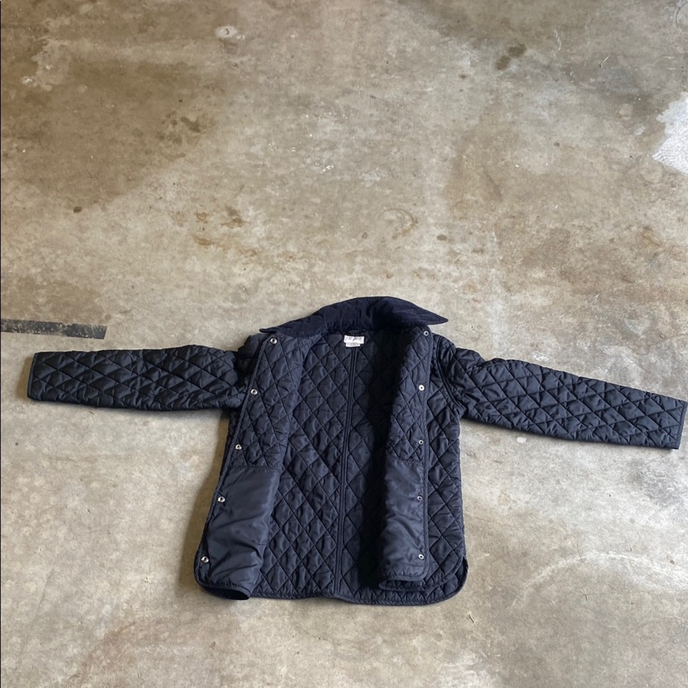 Brixton Black Quilted Puffer Jacket